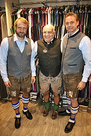 TSV 1860 München Trainer Daniel Vierofka, Angermaier Chef Dr. Axel Munz und TSV 1860 München Geschäftsführer Markus Fauser  (©Foto: Martin Schmitz)